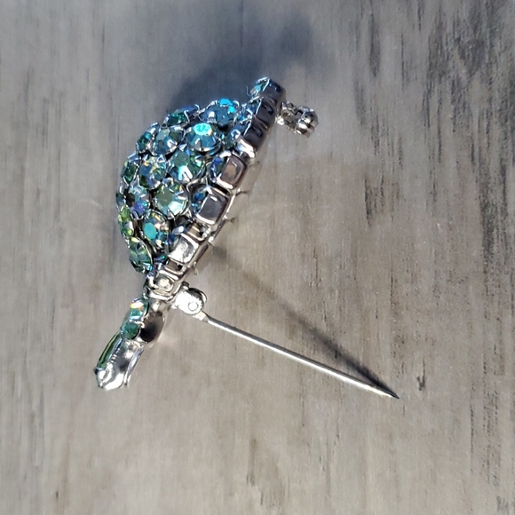 Vintage Warner Lime Brooch - Picture 3 of 4